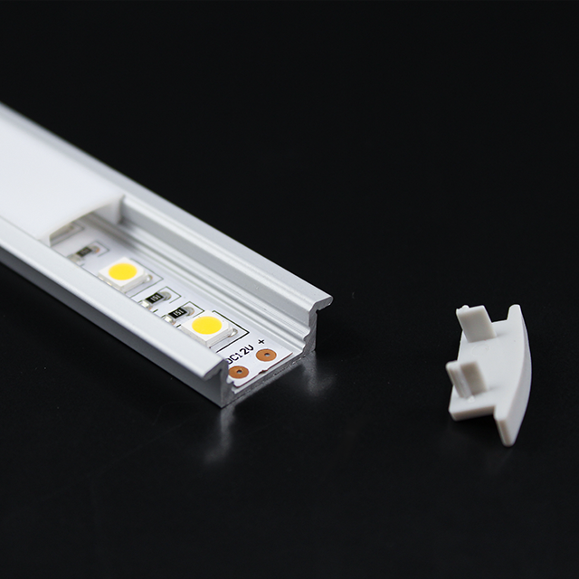 W17.1mm*H8.5mm (内幅 12.2mm) LED アルミ プロファイル ウィング付き