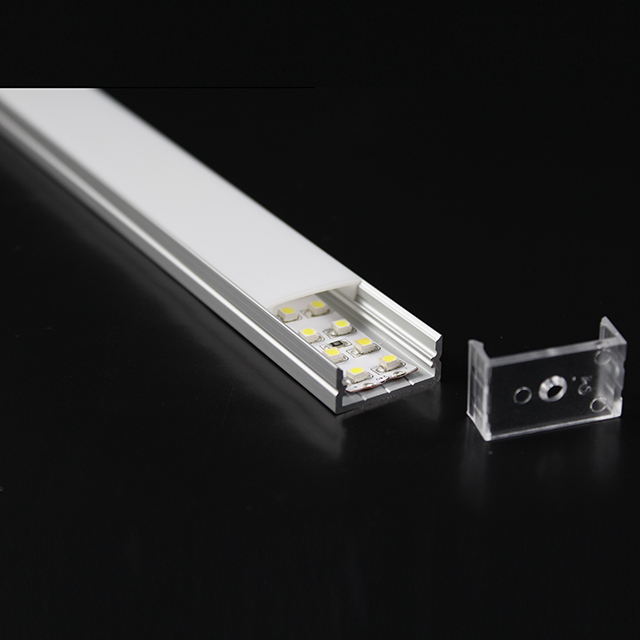 W23.5mm*H10.9mm (内幅 20mm) LED アルミプロファイル 翼なし