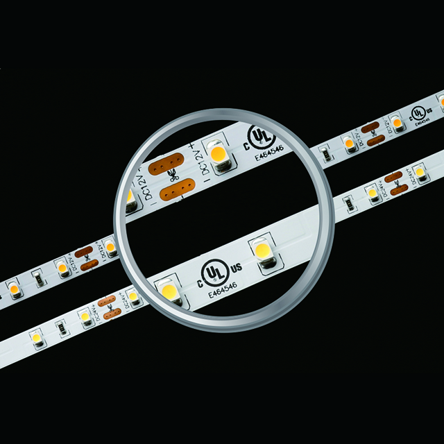 SMD1210 60LEDs 4.8W ハイ Cri 16.5ft 屋外用 LED ストリップ ライト