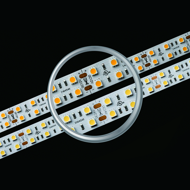 SMD5050 120LEDs 28.8W 複列 LED ストリップ ライト