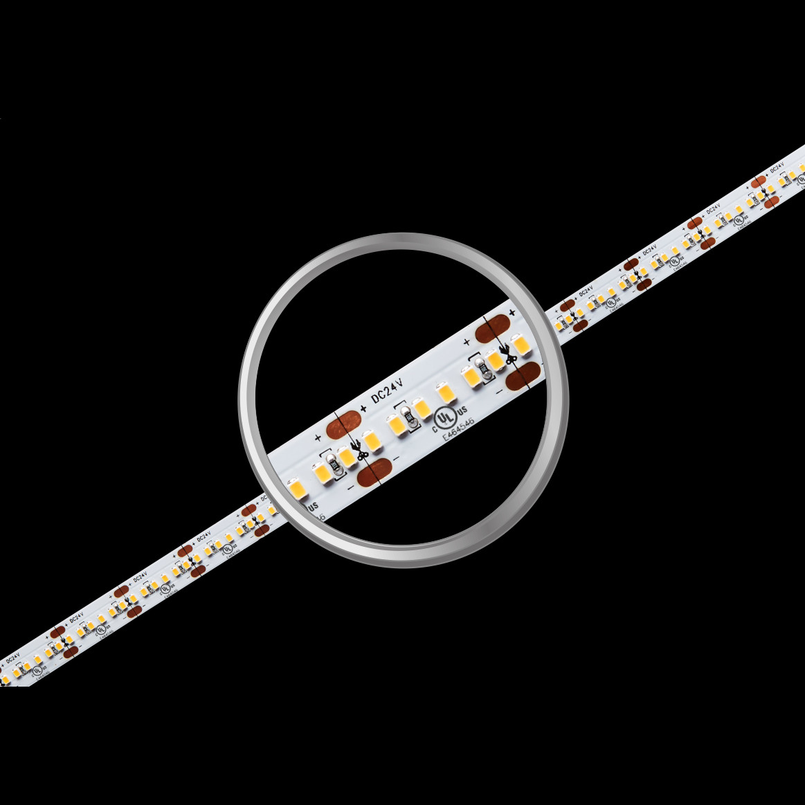 SMD2216 300LEDs 14.4W高密度フレキシブルLEDストリップライト